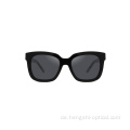 Neues Mode -Logo schwarz polarisierte Strandacetat -Rahmen Sonnenbrille